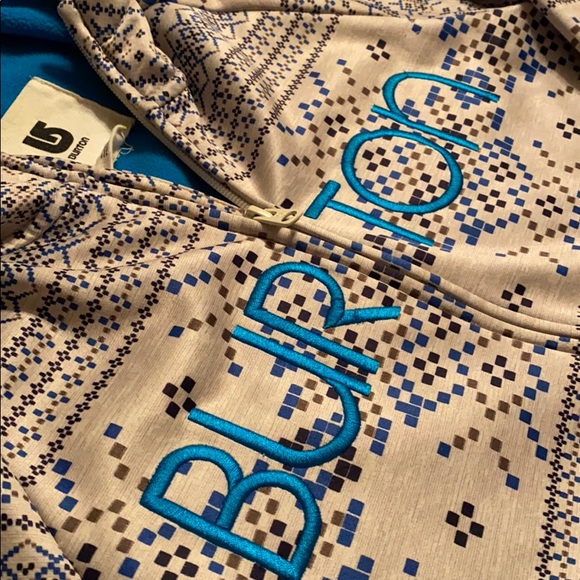 Burton hooded fleece lined jacket - Picture 2 of 2